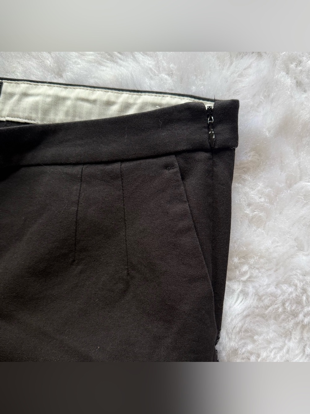 J. Crew Martie Black Ankle Slim Pants Size 6 - Picture 5 of 6
